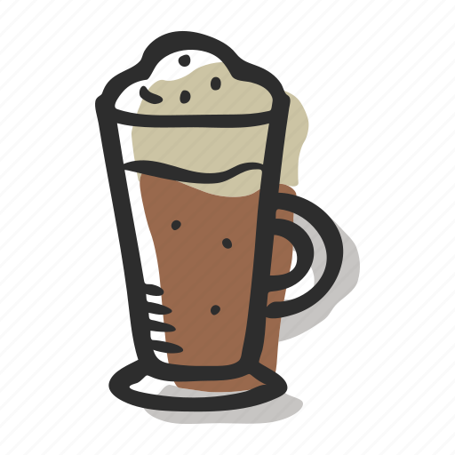 Beverage, cappuccino, coffee, coffee cup, iced cappuccino icon - Download on Iconfinder