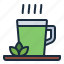tea, glass, matcha, cup, drink, beverage, green tea 