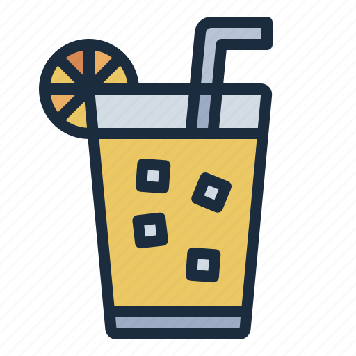 Tea, drink, beverage, lemon tea icon - Download on Iconfinder