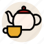 beverage, cup, drink, hot drink, mug, tea, teapot 