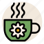 cup, drink, flower, herbal tea, hot drink, mug, tea 