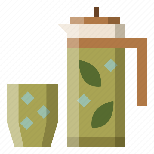 Ice, green, tea, drink, fresh, matcha, herb icon - Download on Iconfinder
