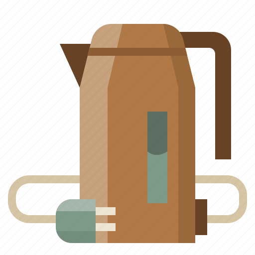 Kettle, hot, pot, electric, water, kitchen, tea icon - Download on Iconfinder