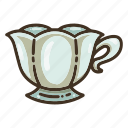 tea, cup, drink, mug, ceramic, hot, glass, set, green tea