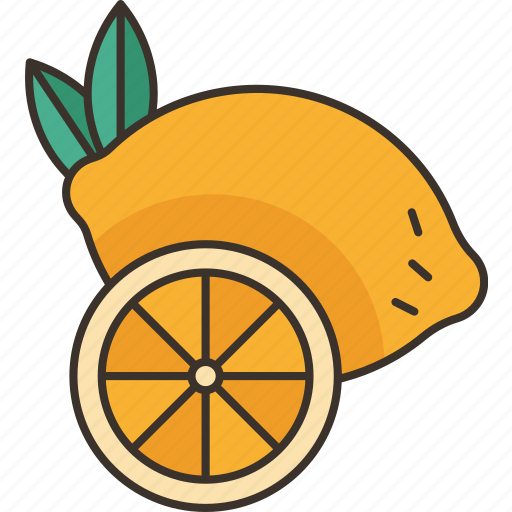 Lemon, citrus, fruit, lemonade, ingredient icon - Download on Iconfinder