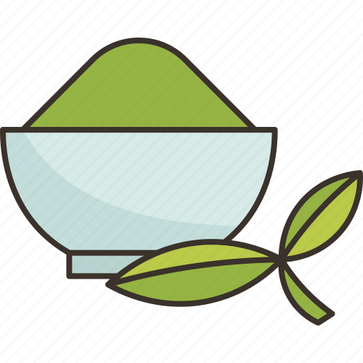 Tea, powder, leaf, matcha, herbal icon - Download on Iconfinder