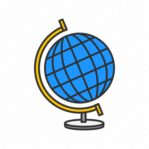 Earth, education, globe, map, planet, travel, world icon - Download on Iconfinder