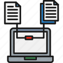 document, business, laptop