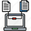 document, business, laptop 