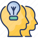 bright, bulb, creativity, idea, intelligence, mind, team