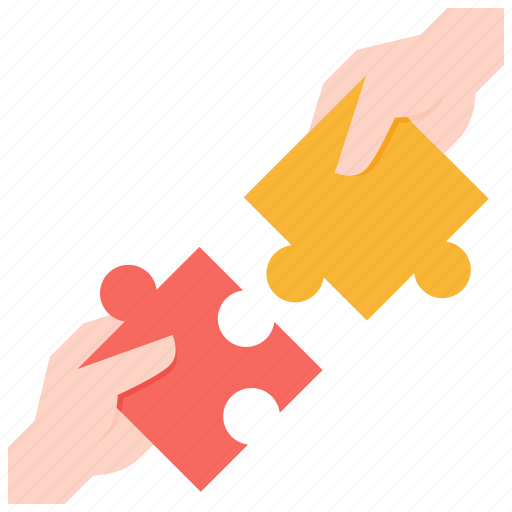 Connection, jigsaw, join, partnership, piece, puzzle, teamwork icon - Download on Iconfinder