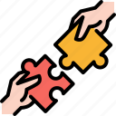 connection, jigsaw, join, partnership, piece, puzzle, teamwork