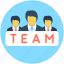 collaboration, group, management, organization structure, team 