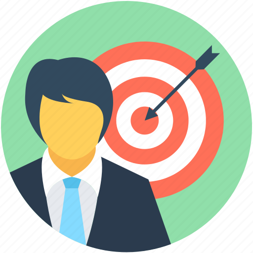 Bullseye, crosshair, dartboard, goal, target icon - Download on Iconfinder