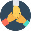 business, collaboration hands, companionship, cooperation, corporate