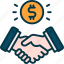 deal, agreement, handshake, contract, finance 