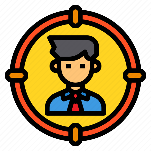 Businessman, leader, man, target icon - Download on Iconfinder