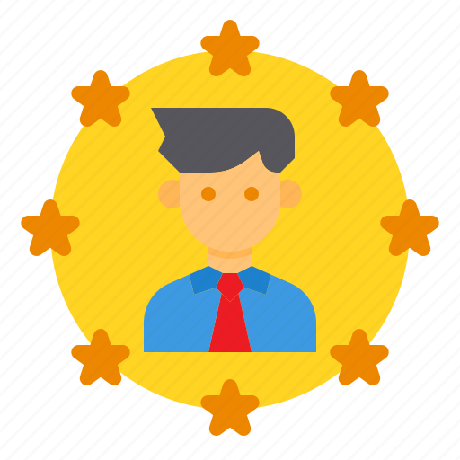 Businessman, man, skill, star, team icon - Download on Iconfinder