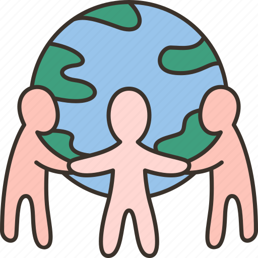 Global, teamwork, network, society, unity icon - Download on Iconfinder
