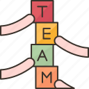 team, building, collaboration, group, coworking