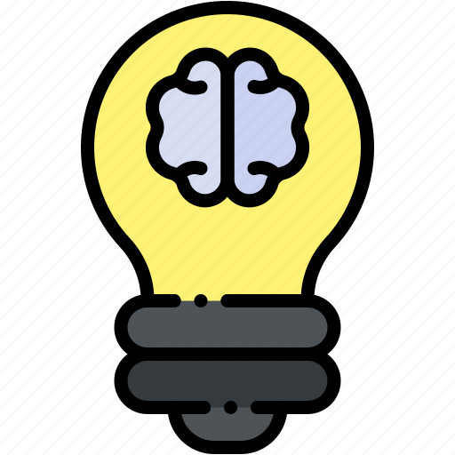 Brainstorm, brain, bulb, idea, creativity, think icon - Download on Iconfinder
