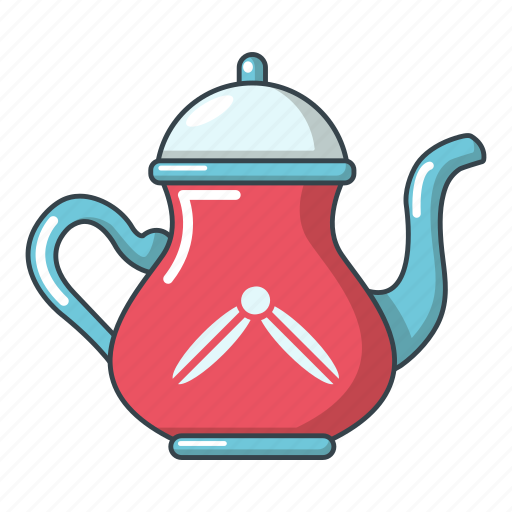Breakfast, cartoon, kettle, kitchen, logo, object, tea icon - Download on Iconfinder