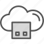 accessusb, cloud, memory, online, plug, stick, upload 