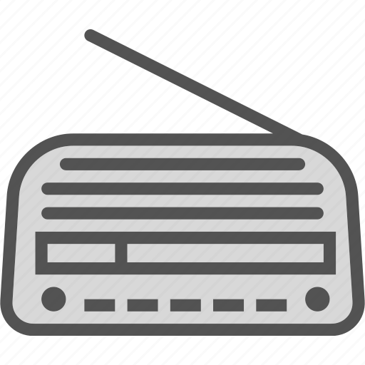Music, old, radio, signal icon - Download on Iconfinder