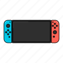 nintendo, switch, color, game, console