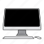 imac, computer, screen, device, display 