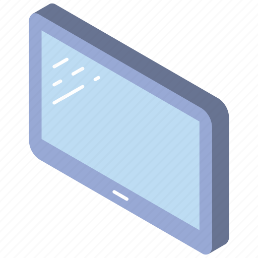 Iso, isometric, tablet, tech, technology icon - Download on Iconfinder
