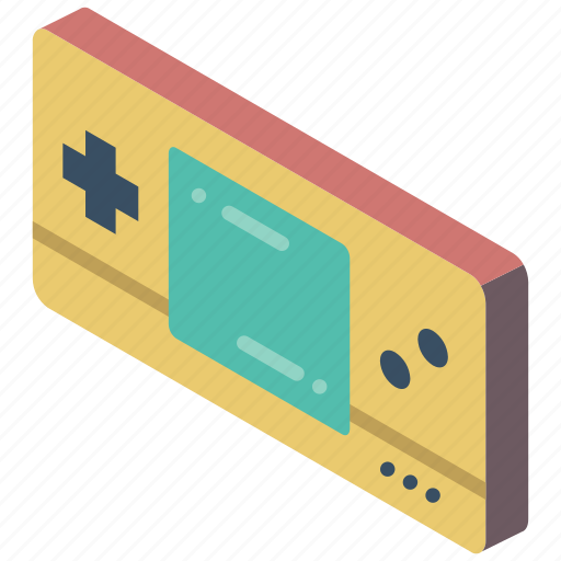 Game, handheld, iso, isometric, tech, technology icon - Download on Iconfinder