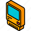 computer, iso, isometric, old, tech, technology 