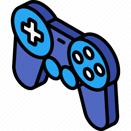 Controller, game, iso, isometric, tech, technology icon - Download on Iconfinder