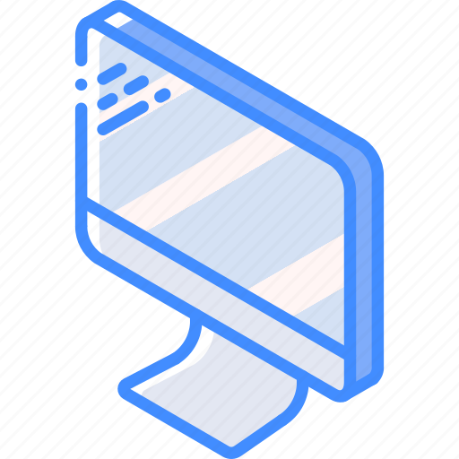 Computer, iso, isometric, tech, technology icon - Download on Iconfinder