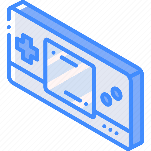 Game, handheld, iso, isometric, tech, technology icon - Download on Iconfinder