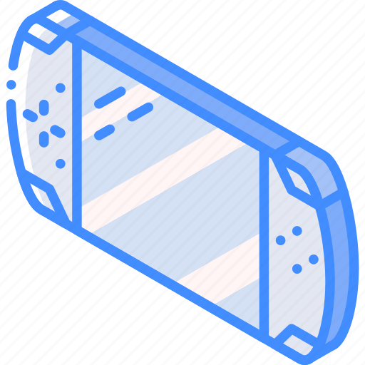 Game, hand, held, iso, isometric, tech, technology icon - Download on Iconfinder