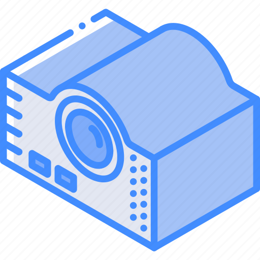 Iso, isometric, projector, tech, technology icon - Download on Iconfinder