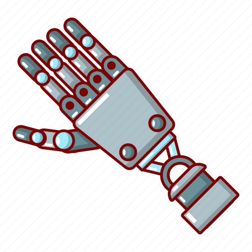 Arm, cartoon, logo, meter, object, pressure, robot icon - Download on Iconfinder