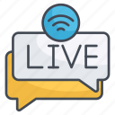 live, streaming, broadcast, antenna