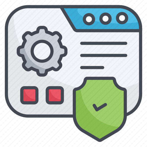 Browser, protection, security, shield icon - Download on Iconfinder