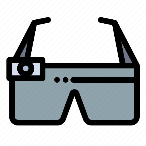 Device, glass, glasses, google, smart icon - Download on Iconfinder