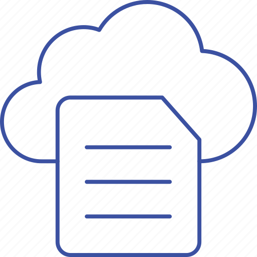 Cloud, print, document, weather, cloud document icon - Download on Iconfinder