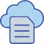 cloud, print, document, weather, cloud document 