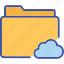 cloud, folder, storage, cloud documents, cloud folder 
