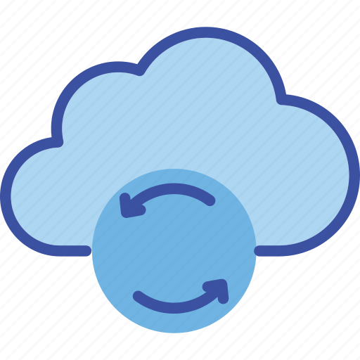 Cloud, data, sync, cloud restore, data storage icon - Download on Iconfinder