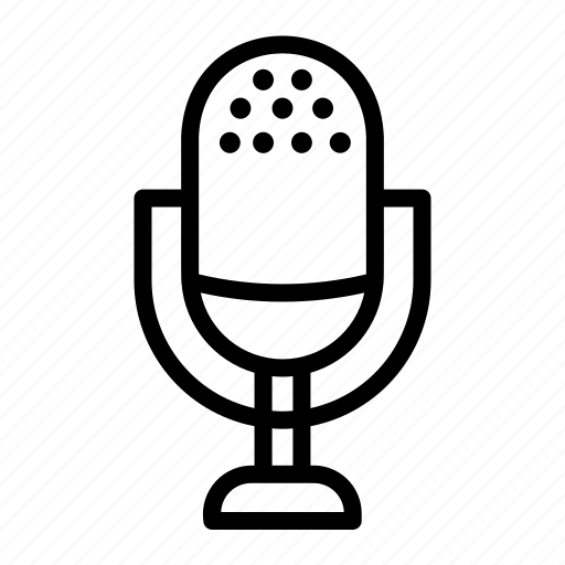 Microphone, voice, recording, sound, radio, technology, communications icon - Download on Iconfinder