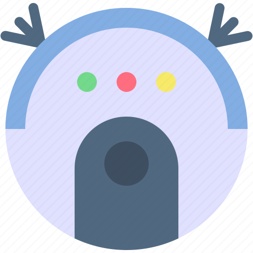 Robot, vacuum, cleaner, home, automation icon - Download on Iconfinder