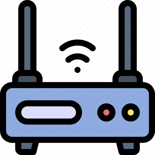 Wifi, router, wireless, modem, computer icon - Download on Iconfinder