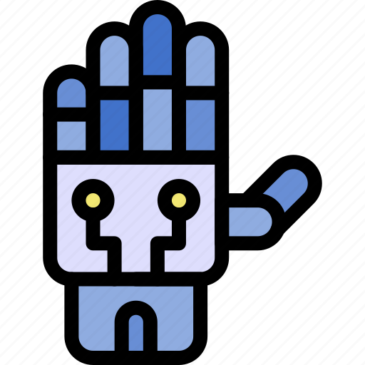 Robot, hand, arm, robotics, robotic icon - Download on Iconfinder